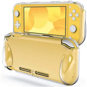 

Protective Case for Nintend Switch Lite Grip Cover with Shock-Absorption and Anti-Scratch Design, HD Clear