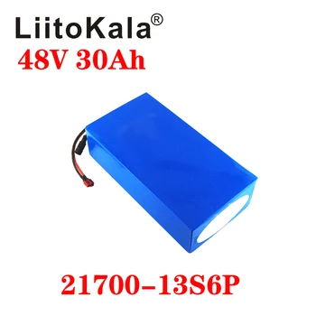 

LiitoKala 48V 30Ah 21700 5000mah 13S6P Lithium ion battery Scooter Battery 48v 30ah Electric Bike Battery