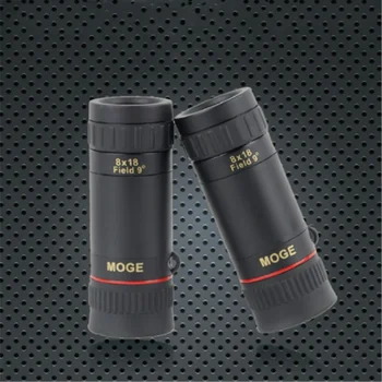 

MOGE 8x18 Ultra-Cear Two-Way Adjustment Clarity Monocular HD High-Definition Non-Infrared Telescope