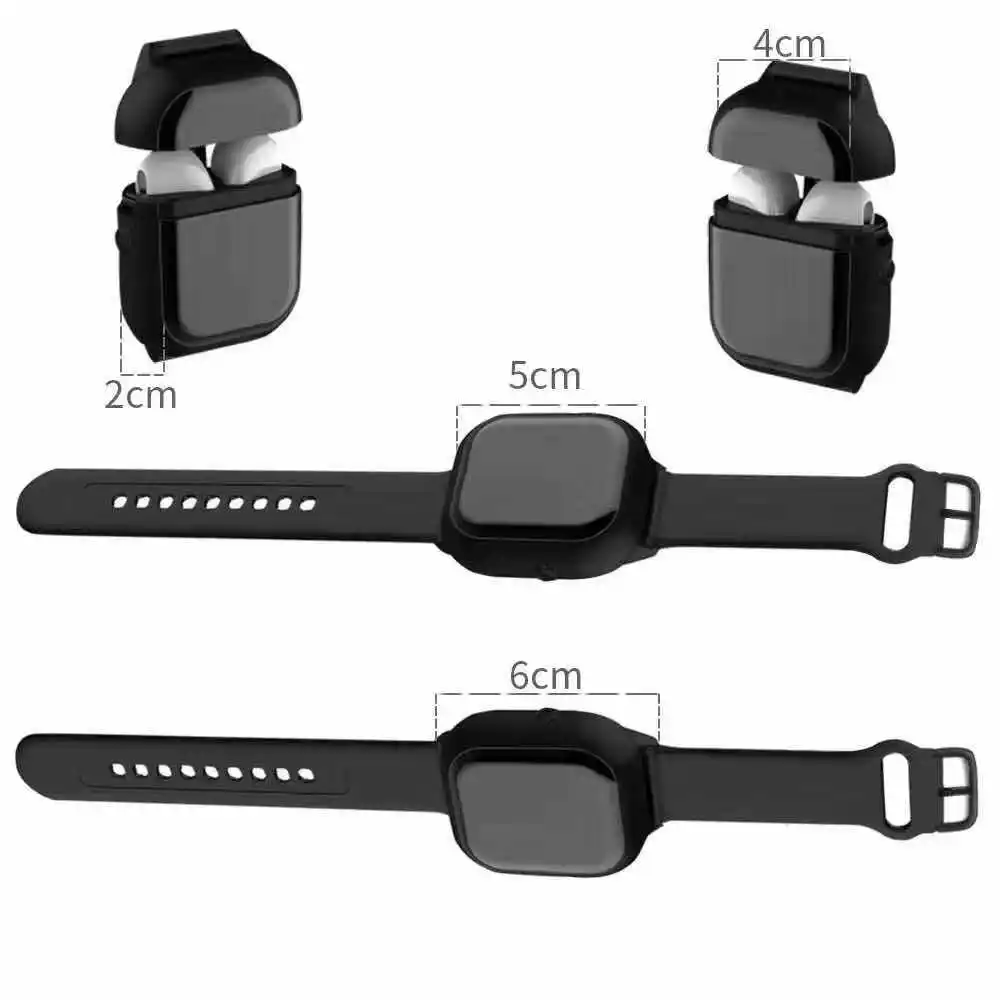 A01 TWS Bluetooth наушники носимый браслет Стиль Авто сопряжение всплывающая портативная гарнитура Bluetooth 5,0 для Iphone huawei Xiaomi