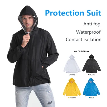 

4 Color Protective SuitIsolated Suit Anti-fog Isolated Jacket with Hat Waterproof Removable Suit Beekeepers Bee Suit Equipment