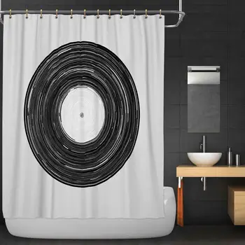 

Vinyl Draw icon Vector Shower Curtain,132134 for Bathroom,36''W x 72''H