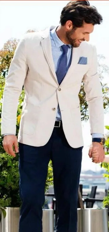 Beige Jacket with Blue Shirt Outfits For Men In Their 30s (180 ideas &  outfits) | Lookastic