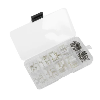 

230Pcs XH2.54 2 3 4 5 Pin 2.54mm Pitch Terminal Kit Housing Header JST Wire Connector Kits