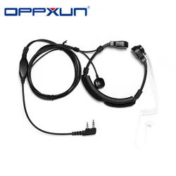 Throat Microphone  Vibration Airtube Headset Headphone for BaoFeng UV 5R UV5R B5 B6 82 8D BF-888S Walkie Talkie Earphone