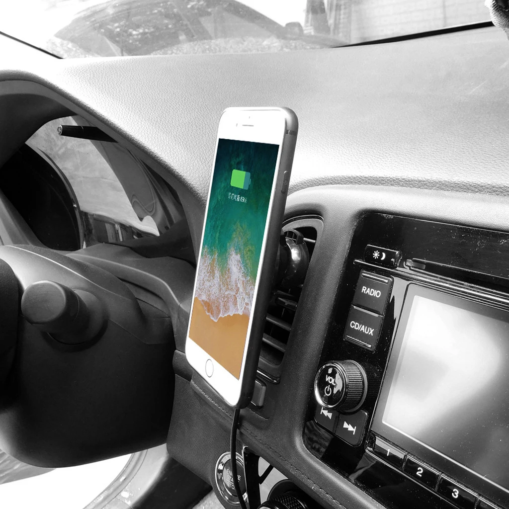 Новое универсальное автомобильное магнитное Беспроводное зарядное устройство