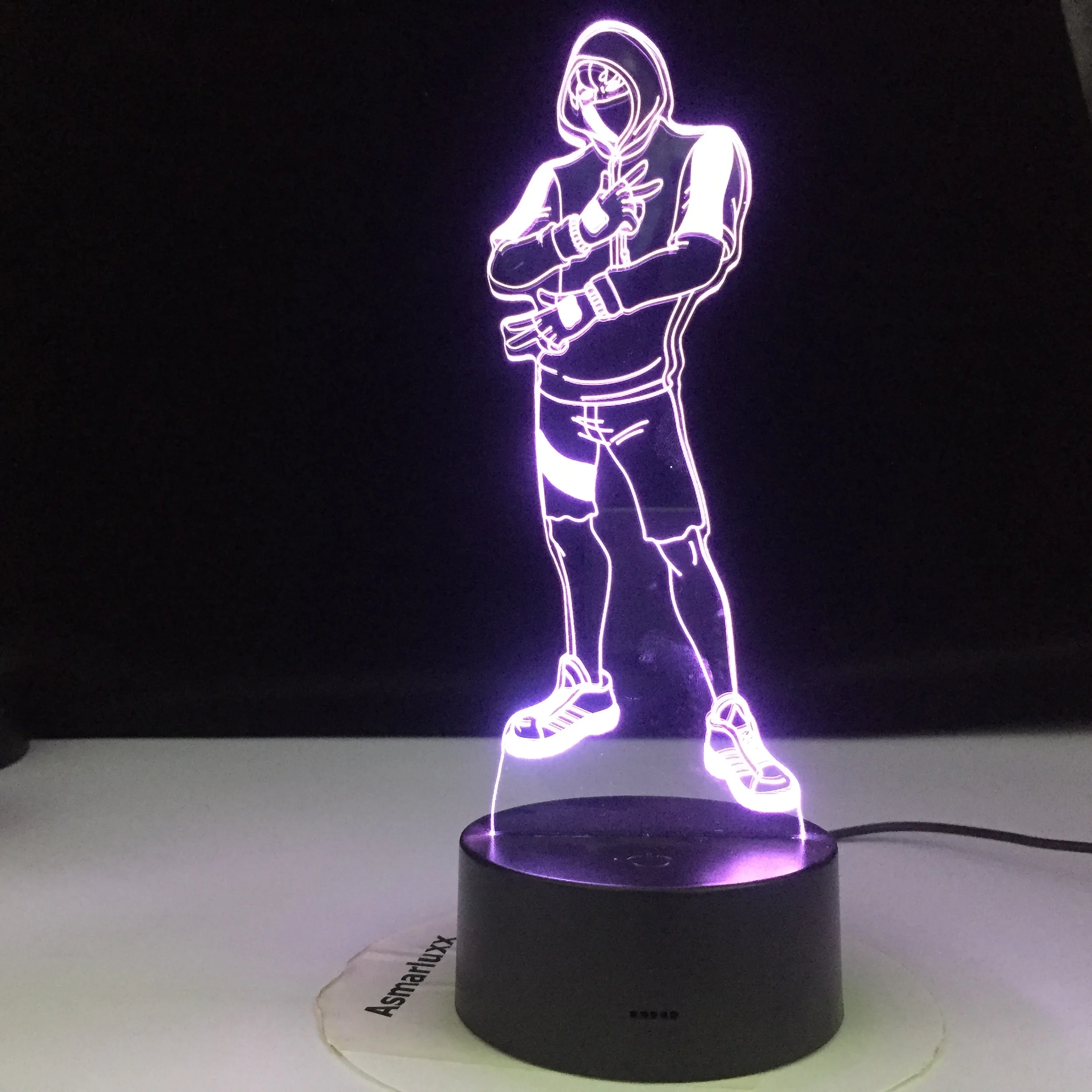 Gato de salto adverbio amor Iluminación 3D modelo Ikonik, lámpara de ilusión 3D, pilas AA, USB  disponible, Battle Royale, decoración, luces nocturnas, novedad|Luces de  noche LED| - AliExpress