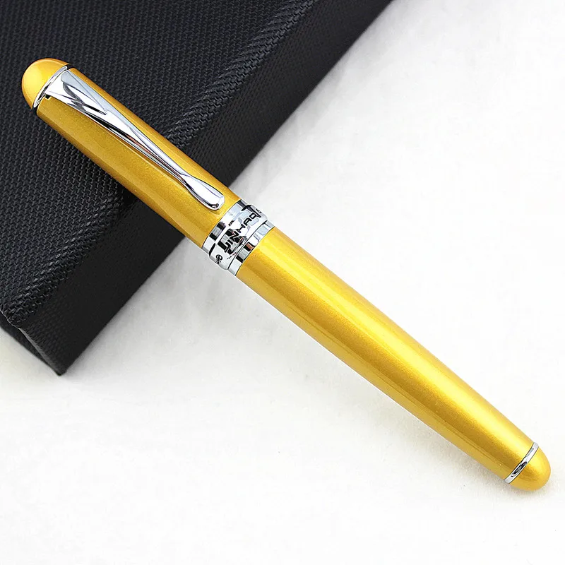Ручка перьевая Jinhao X750 металлическая с серебряным зажимом 0 5 мм|metal fountain pen|ink penjinhao