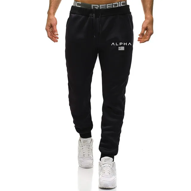 US $8.58 Spring Autumn Mens Sports Running Pants Joggers Training Elastic Cylinder Active Pants Gym Workout