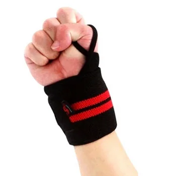 

Men Wristband Sport Adjustable Gym Sports Support Elastic Stretchy Wrist Joint Brace Wrap Bandage Band Guard Protector