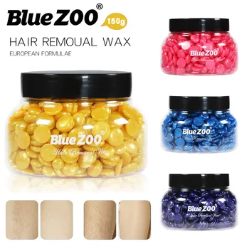 

No Strip Depilatory Hot Film Hard Wax Pellet Waxing Hair Removal Bean 150g hair removal depiladora facial воск для депиляции