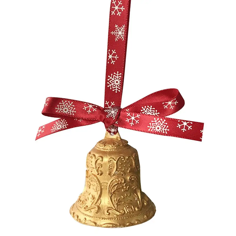 Рождественская форма колокольчиков Арома гипсовая форма для свечей ar украшение Свеча Форма для Мусса форма для выпечки DIY силиконовая форма# EW