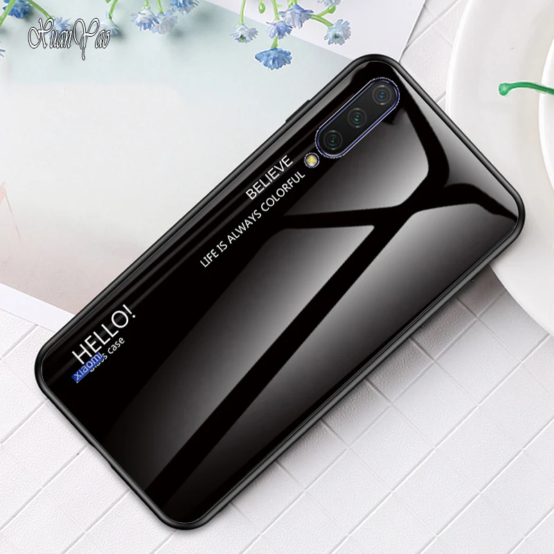 Чехол XUANYAO для Xiaomi Mi 9 Lite градиентный стеклянный чехол Pro SE Xiomi SE|Бамперы| |