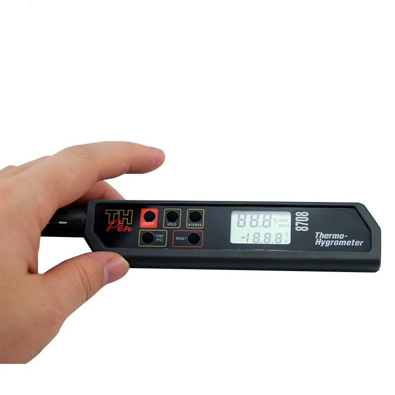 Pen Type Hygro-thermometer Temperature and Humidity Tester AZ8708