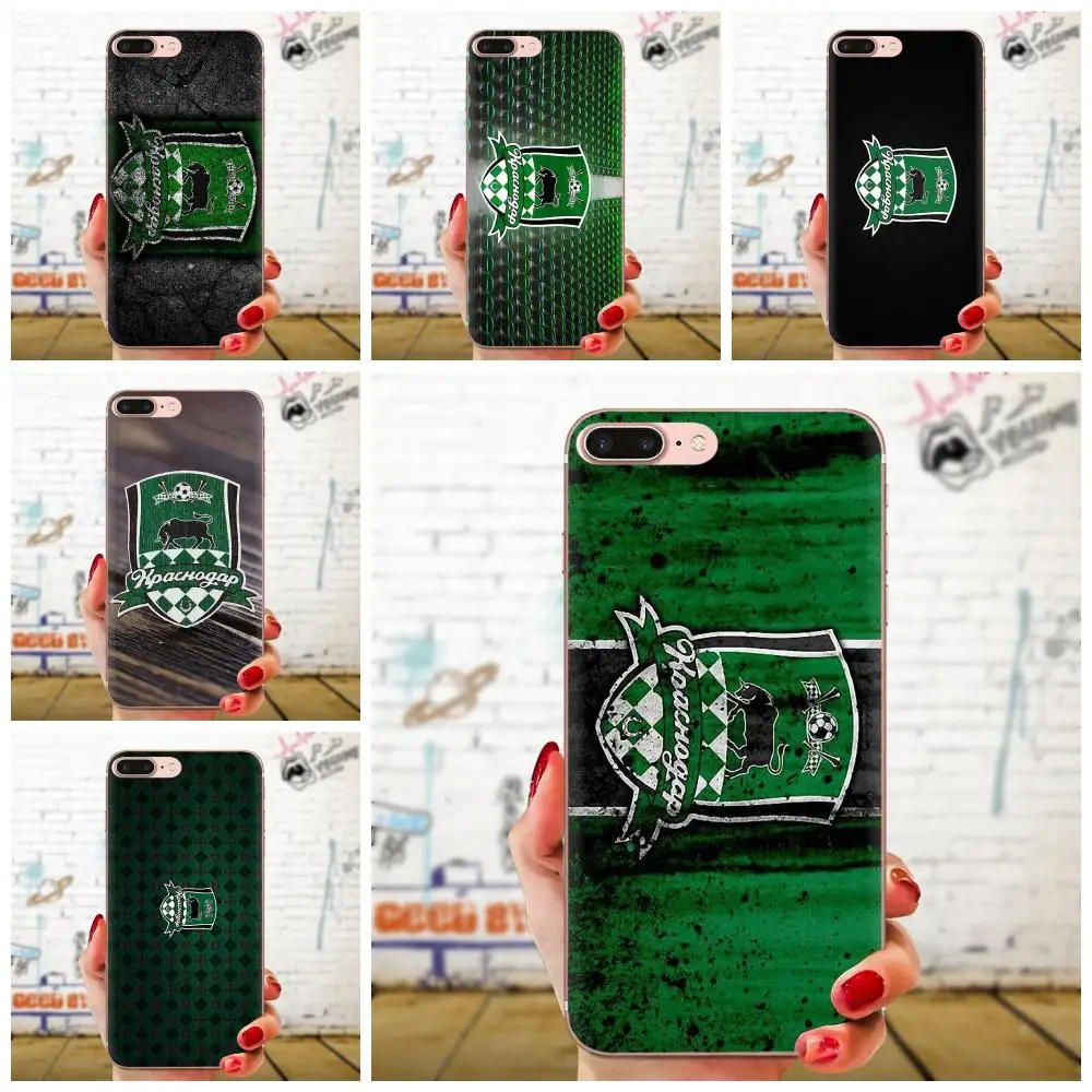 Soft Cover For Xiaomi Mi3 Mi4 Mi4C Mi4i Mi5 Mi 5S 5X 6 6X 8 SE Pro Lite A1 Max Mix 2 Note 3 4 Football Club Krasnodar Byki Logo | Мобильные