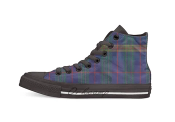 

Jenkins of Wales Clan Family Tartan Novelty Design Casual Canvas Shoes Custom shoes Drop Shipping