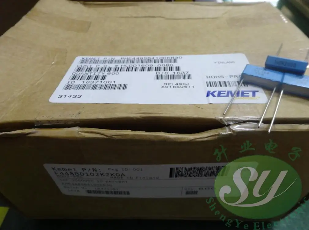 50 шт. KEMET RIFA PHE448SB4100K 0,001 мкФ/2000 V 1,0 1 n0 newNF 1000pf