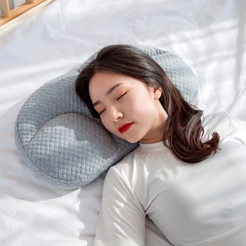 

PE Hose Anesthetic Pillow Deep Sleep Neck Pillow Breathable Egg Pillow Sleeping Pillow Orthopedic Cervical Sleep Pillow Cushion