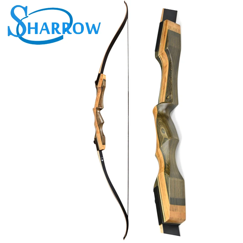 

1pcs High-quality Maple 62inch Recurve Bow Riser 30-60lbs Bow For Training Shooting Hunting Camping Can Use A Variety Of Arrows