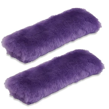 

2-Piece Seat Belt Shoulder Pads Are Soft and Comfortable Driving Shoulder Belt Car PU Seat Belt Cover