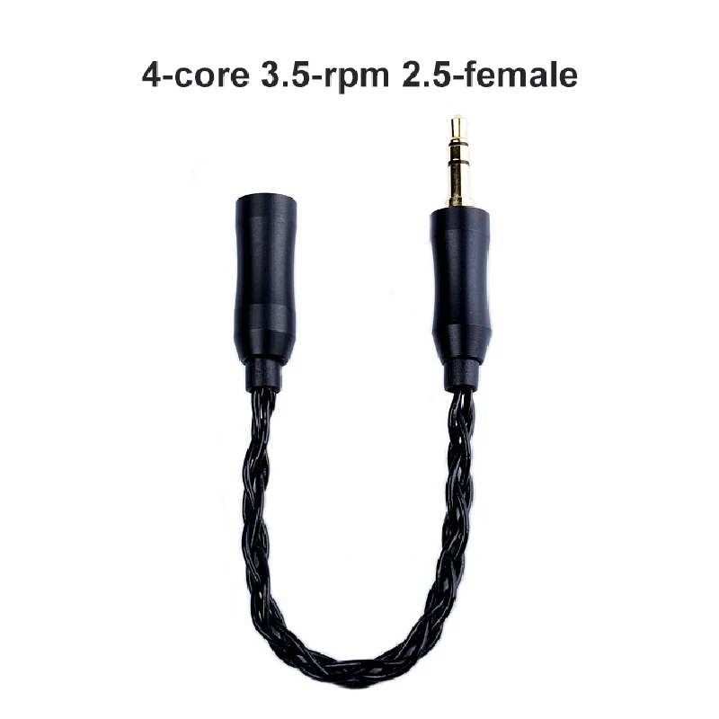 4,4 мм женские до 2,5 или 3,5 тип-c равновесные наушники передачи провода аудио кабель для SONY DMPZ1 ZX300A A-35 PHA2A