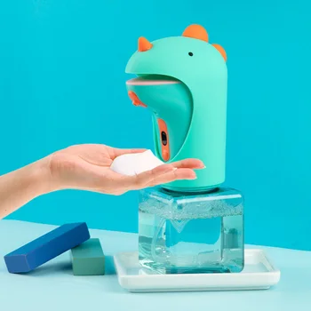 

Household Automatic Dinosaur Soap Dispenser, Automatic Induction Foam Kitchen and Bathroom Children Smart Hand Wash