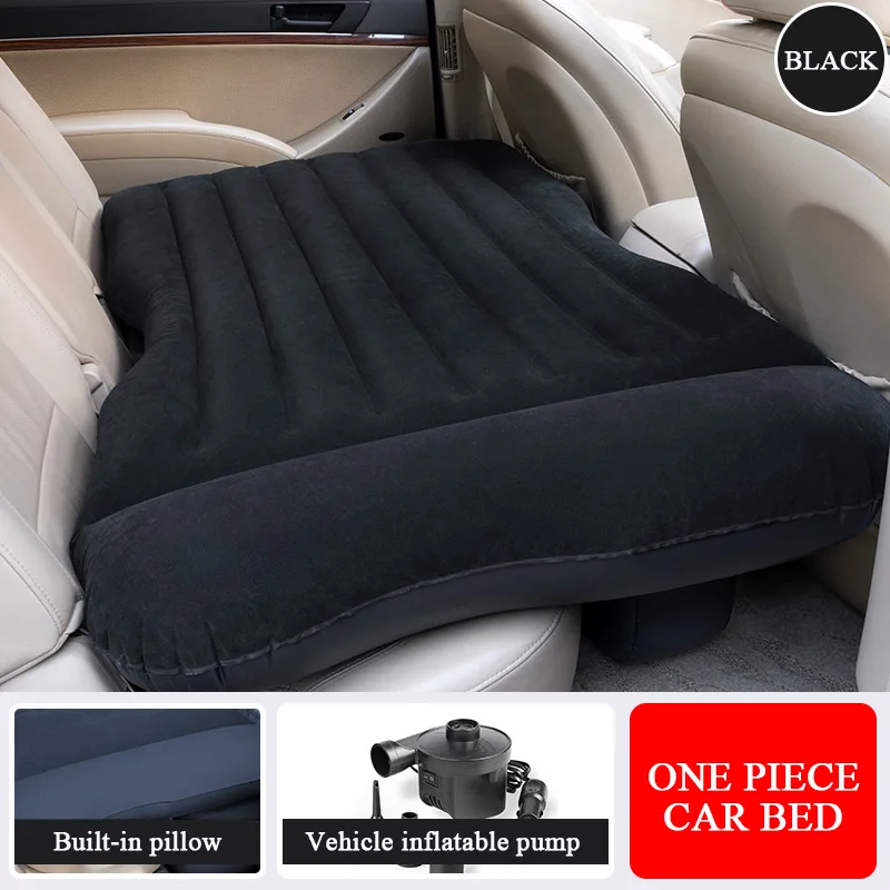 Автомобиль надувной матрас кровать для сиденья универсальный заднем сиденье матрас на открытом воздухе мягкая кемпинговое постельное белье авто аксессуары