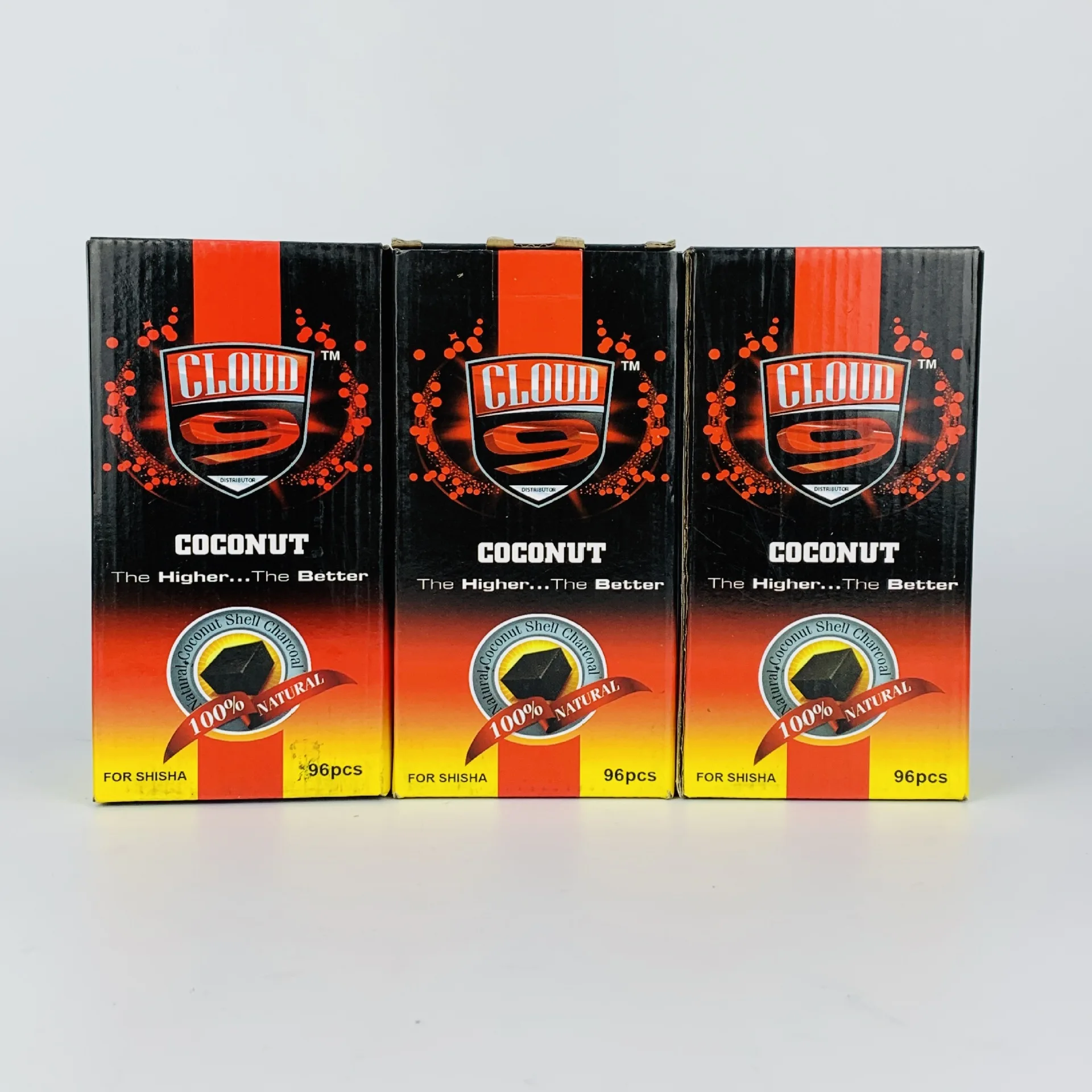96 шт./кор. квадратный естественный древесный уголь для кальянов Shisha быстро зажигания 22*22*22 мм полностью сжигание медленное горение воды курения Чичи