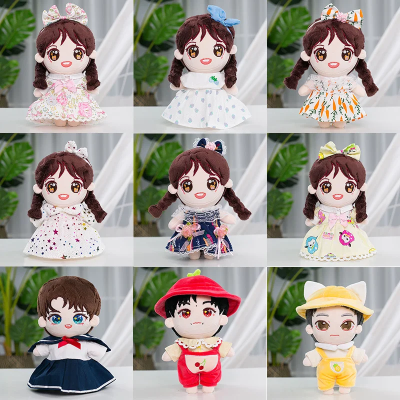 Doll-Clothes Outfit Star Kpop Lovely Skirt Baby Accessories for 20cm Idol Stuffed Toy
