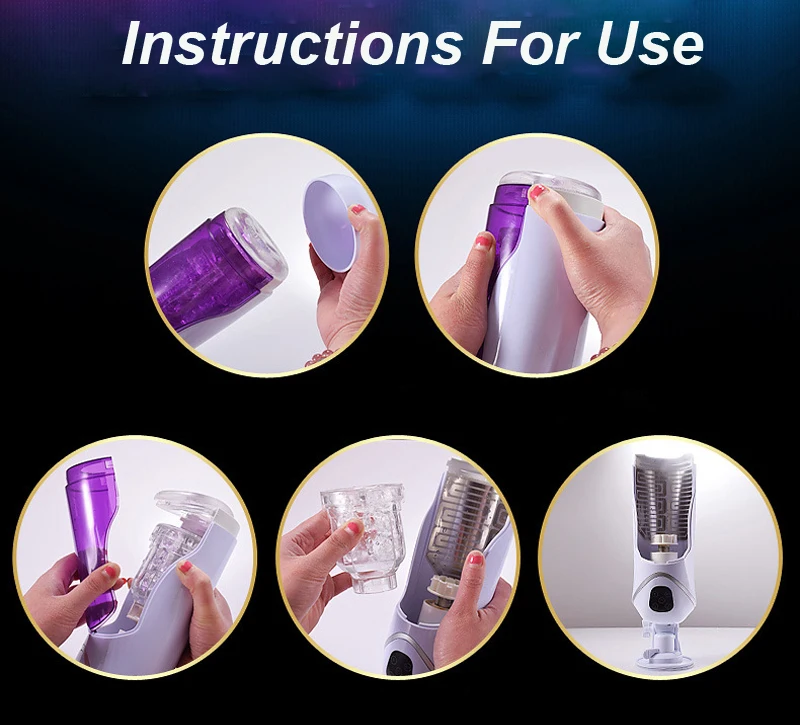 Intelligent Telescopic Rotating Hands Free Male Masturbator for man gay Fake vagina pussy Sex Moan Sucking sex machine