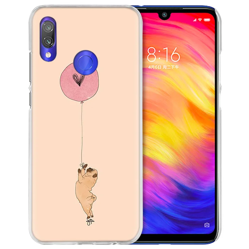 Чехол для Xiaomi Redmi Note 7 7A фотоаппаратов моментальной печати 7S 6 6A 5 Y3 K20 mi 8 до 9 лет CC9 CC9E A1 A2 A3 играть F1 Lite рro плюс французское кружево ткань собака породы Бульдог