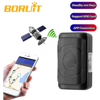 

GPS Tracker Car 100 Day Standby Tracker GPS Locator IP66 Waterproof GPS Tracking 2G SIM Card Monitor APP Connection For Car