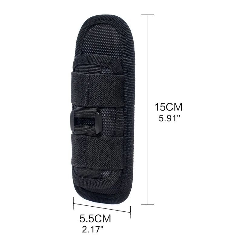 360 градусов Тактический Поворотный фонарик Чехол кобура Факел чехол ремень Портативный Факел Обложка держатель освещение на охоте аксессуар