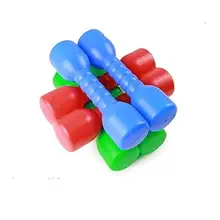Suzakoo игрушка Спортивная гантель 1 пара случайный тип и цвет детский сад тренажерный зал танцевальный инструмент