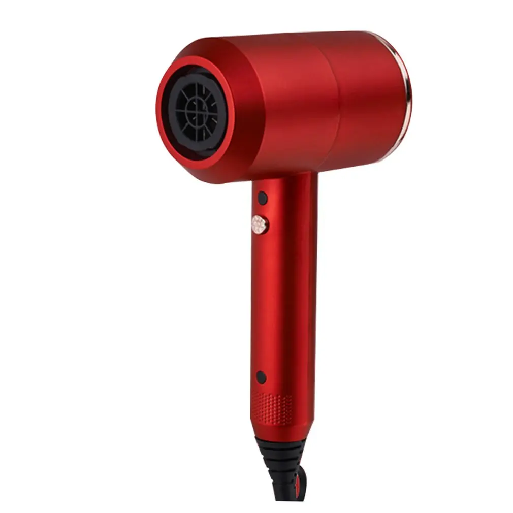Молоток Фен электрический фен для волос отель фен 110 В электрический прибор диффузионный вентиляционный нагрев Дизайн тела JP штекер - Цвет: red