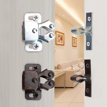 

1 Set Door Stop Closer Stoppers Damper Buffer Magnet Cabinet Catches With Screws For Wardrobe Hardware Furniture Fittings