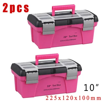 

Household Toolbox Tools Container Organizer Hardware Kidded With handle
