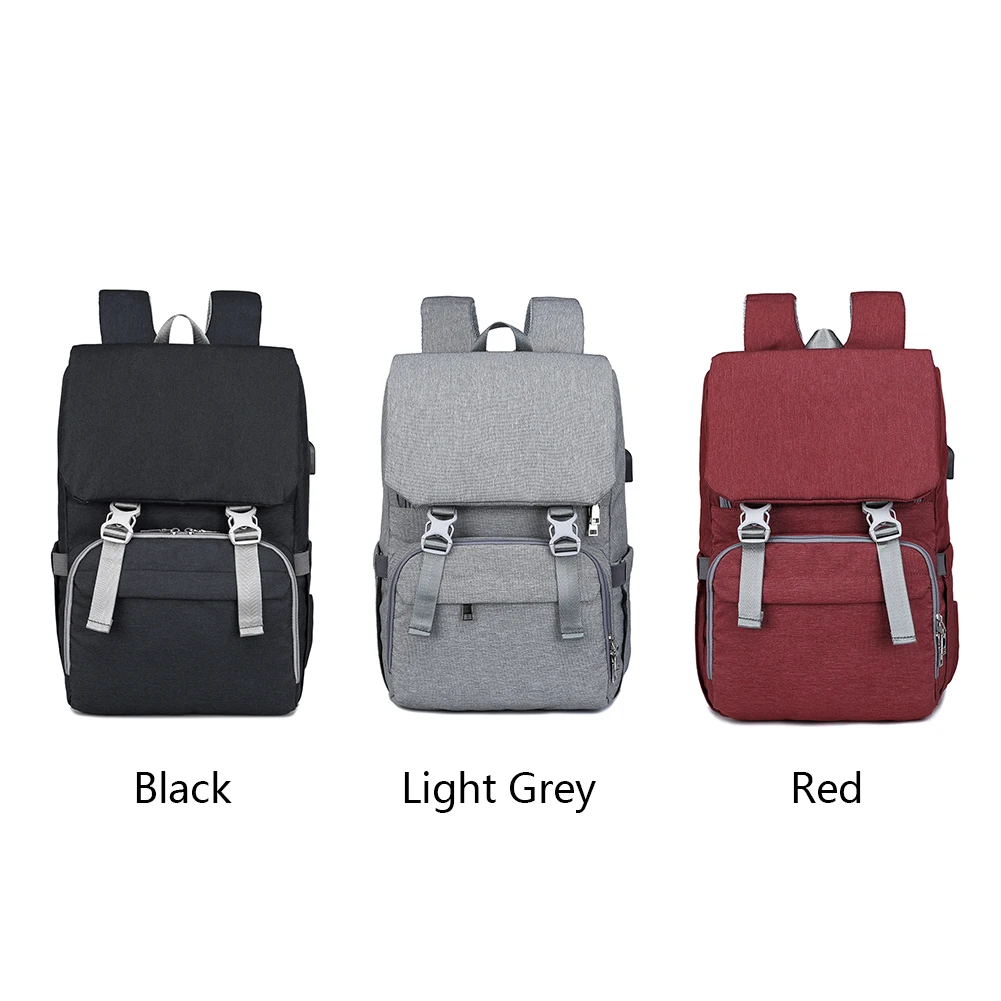 Подгузник большой емкости изолированный Мумия USB коляска Органайзер уход за ребенком открытый пеленки сумка рюкзак с зарядным портом для кормления