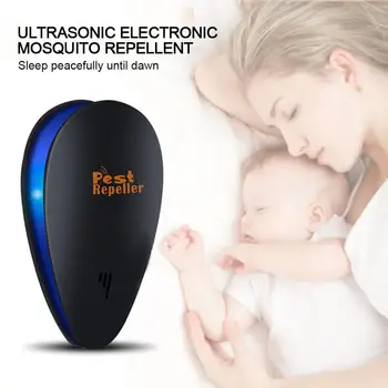 

Ultrasonic Pest Repeller Water Drop Shape Insect Rodent Mosquito Mosquito Repellent Electronic Cockroach Mouse Pest Repeller
