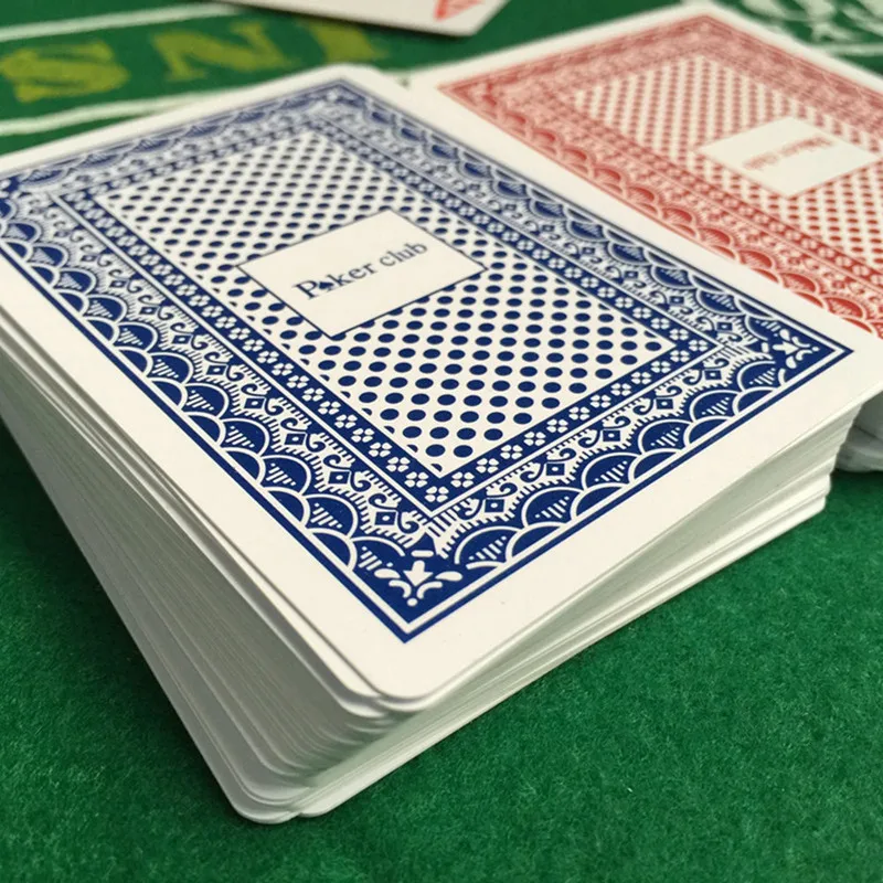 K8356 гладкие водонепроницаемые 10 компл./лот Baccarat Texas Hold'em пластиковые игральные карты ПВХ покер клуб карты; настольные игры 2,48*3,46 дюймов