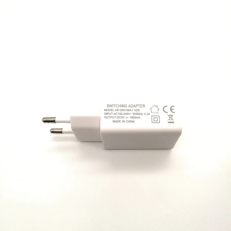 100 шт 5В 1A USB Порты и разъёмы Зарядное устройство Питание адаптер Универсальный мобильный телефон Mp4 планшет стены дома Зарядное устройство с сертификатом CE