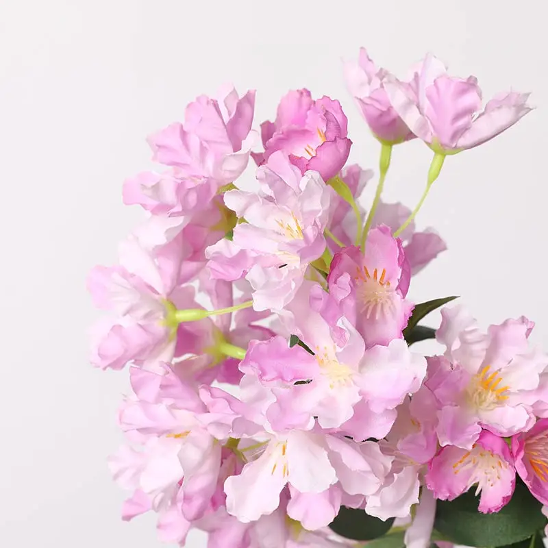 Erxiaobao синие белые розовые Lagerstroemia Искусственные цветы вишня высококачественные накладные шелковые ветвь цветка осенние украшения для дома
