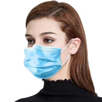 

Dust Mask Antibacterial protection Sterile Mask Dustproof Mask Facial Protective Cover Masks 3 Layer
