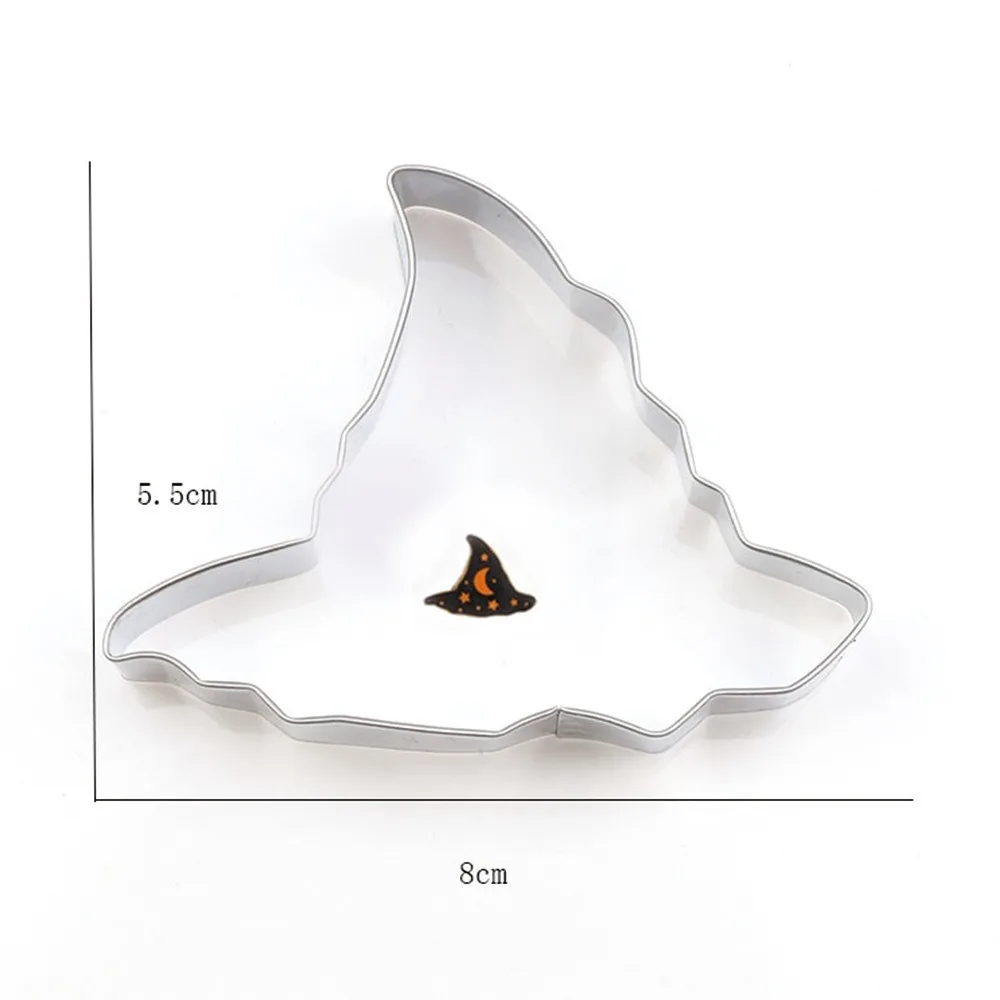 4 шт. Хэллоуин Тыква призрак тема нержавеющая сталь печенье резак помадка