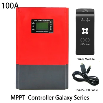 

100A MPPT Solar Charge Controller DC 96V 192V 216V 240V Max PV input voltage 660V with RS485 & Wifi Solar Charge Controller