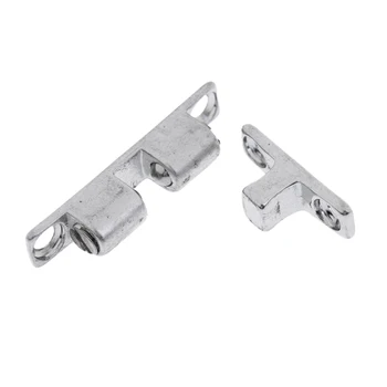 

BRASS PLATED CATCHES CUPBOARD KITCHEN DOOR MOTORHOME BOAT LATCH SAFETY ENTRY ACCESS 2Pcs