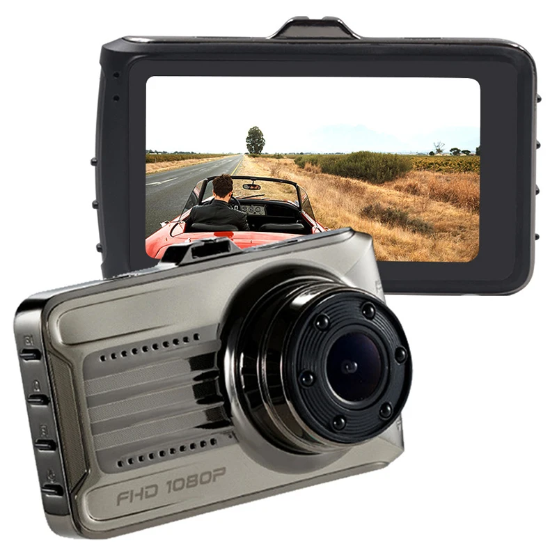 Автомобильная камера HD рекордер скрытый 1080P 24 часовой мониторинг Dahcam серебро