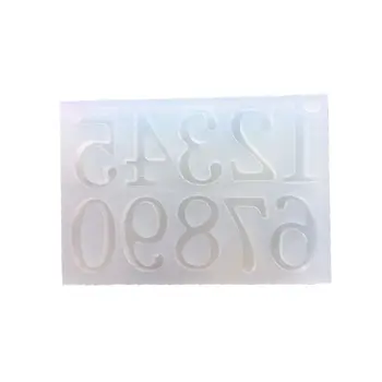 

Handmade 0-9 Number Pendant Message Resin Mold Epoxy Resin Jewelry Making Tools AXYD