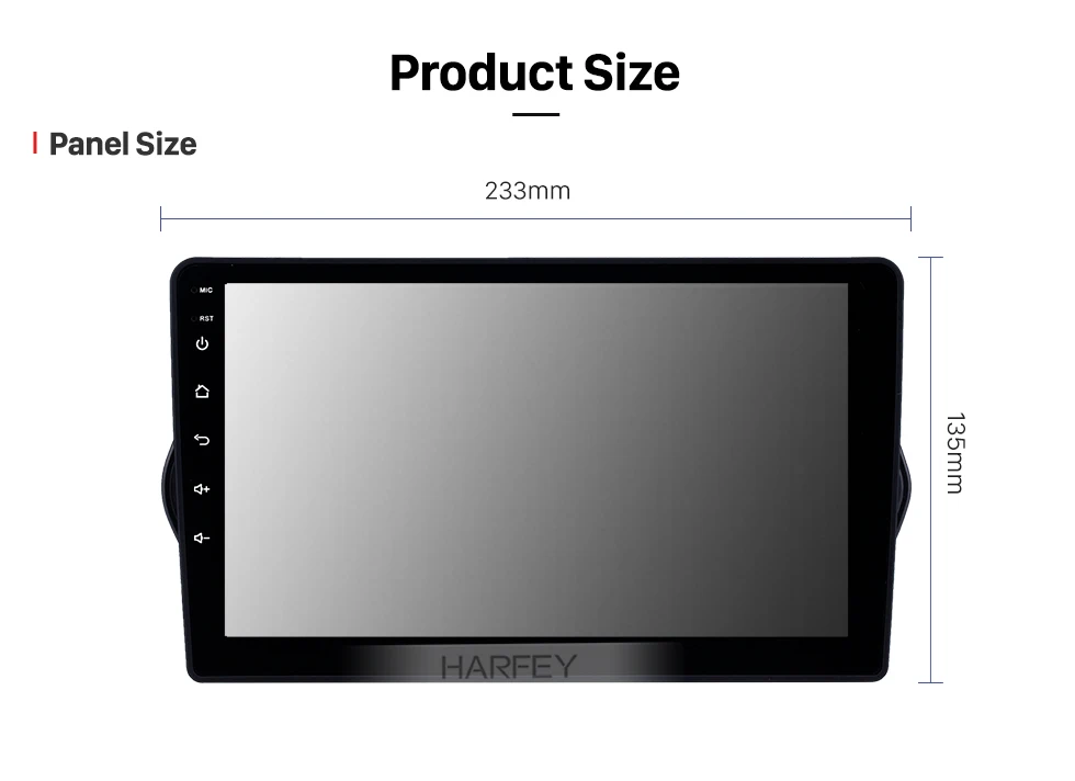 Discount Harfey Car GPS AutoRadio 9" Navi Android 8.1 HD for Fiat EGEA 2015-2018 Head Unit support Carplay OBD2 SWC with AUX Bluetooth 14