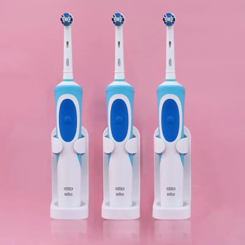 Creative Traceless Toothbrush Stand Rack Organizer Wall-Mounted Electric Toothbrush Holder Saving Space Holder Bathroom Products toothbrush holder